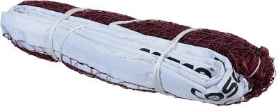 VICTOO SPORTS Badminton Net NYLON Brown, 4 Side Tape, Small Square Boxes, Badminton Net(Brown)