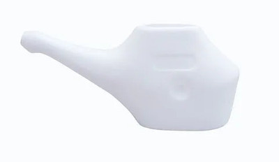 Relax Plastic White Neti Pot(150 ml)