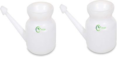 RCSP Plastic White Neti Pot(400 ml)