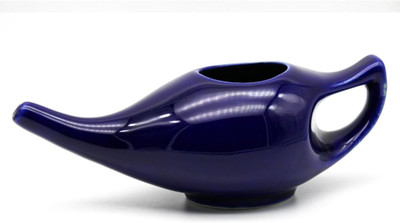 Dr. Head Ceramic Blue Neti Pot(250 ml)