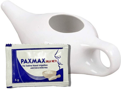Dr. Head Ceramic White Neti Pot(250 ml)