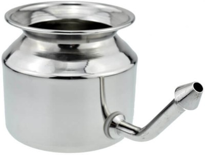 The Yogis Stainless Steel Steel Neti Pot(500 ml)