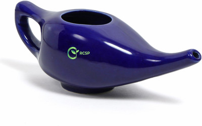 RCSP Ceramic Blue Neti Pot(250 ml)