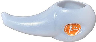 The Yogis Plastic White Neti Pot(500 ml)