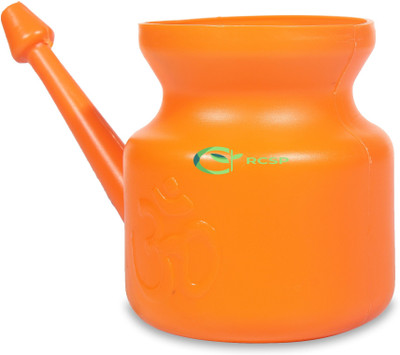 RCSP Plastic Orange Neti Pot(400 ml)