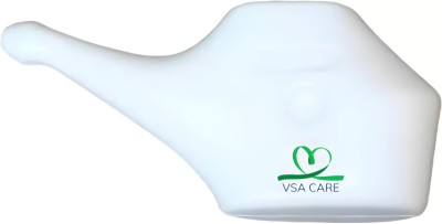 VSA CARE Plastic White Neti Pot(200 ml)