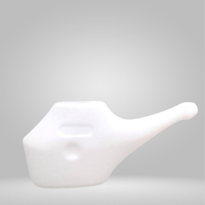 2activelife Plastic White Neti Pot(225 ml)