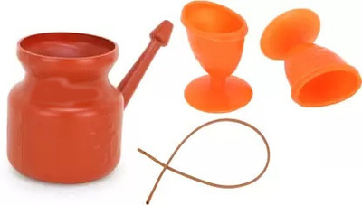 avyaan Plastic Multicolor Neti Pot(400 ml)