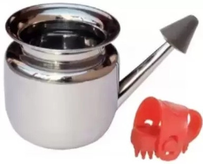 avyaan Stainless Steel Multicolor Neti Pot(500 ml)