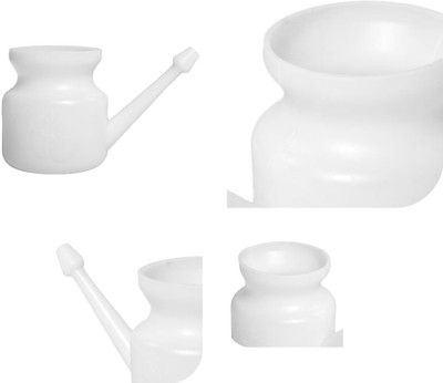 Luvottica Plastic White Neti Pot(400 ml)