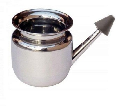 EKiN Stainless Steel Steel Neti Pot(360 ml)