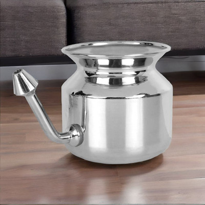 2activelife Stainless Steel Steel Neti Pot(250 ml)