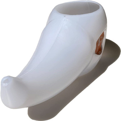 The Yogis Plastic White Neti Pot(300 ml)