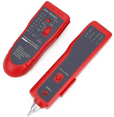 BALRAMA Wire Tracker, Ethernet LAN Network Cable telephone Tester(DHV-LNT-0115) Network Interface Card(Red)