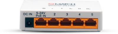 Match LB-Link BL-SF501P 5 Port 10/100Mbps Ethernet Switch Network Switch