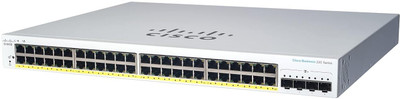 CISCO Business CBS220-48T-4G Smart Switch | 48 Port GE | 4x1G SFP 48 Ports 1000 Mbps Smart Network Switch(White)