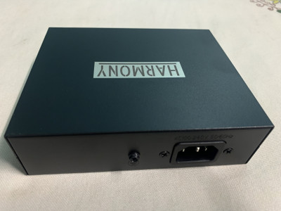 Harmony HL-P42-B1 2 Ports 100 Mbps Smart Network Switch(Black)