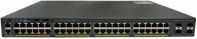 CISCO WS-C2960X-48FPS-L Catalyst Ethernet Switch 48 Ports 1000 Mbps Smart Network Switch(Black)