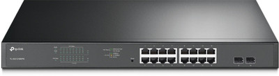 TP-Link TL-SG1218MPE 16 Ports 1000 Mbps Smart Network Switch(Black)