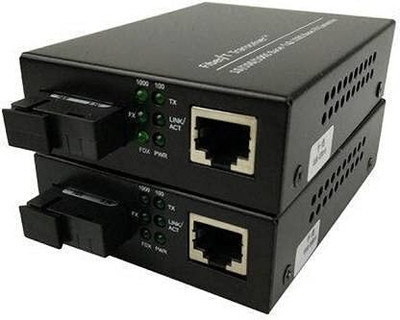 RAMEX Unmanaged Gigabit Ethernet Switch 8 RJ45 + 2 SFP Slots 10/100/1000Mbps 1 Ports 1000 Mbps Smart Network Switch(Black)