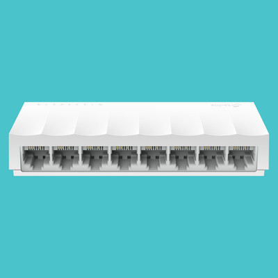 TP-Link LS1008 8-Port Desktop Switch 8 Ports 100 Mbps Unmanaged Network Switch(White)