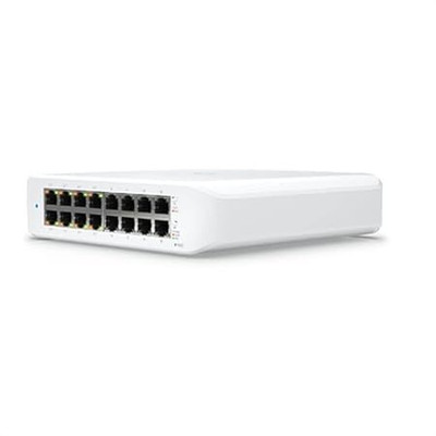 Ubiquiti Networks Unifi Switch Lite 16 Poe 16-Port Gigabit Switch 8 Poe+ 802.3at(Usw-Lite-16-Poe) 16 Ports 1000 Mbps Fully Managed Network Switch(White) Ubiquiti Networks Unifi Switch Lite 16 Poe 16-Port Gigabit Switch 8 Poe+ 802.3at(Usw-Lite-16-Poe) 16 Ports 1000 Mbps Fully Managed Network Switch(White)