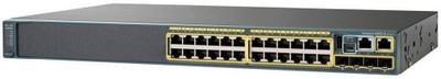 CISCO Catalyst 2960X-24TS-L Ethernet Switch (WS-C2960X-24TS-L) 24 Ports 1000 Mbps Smart Network Switch(Black)