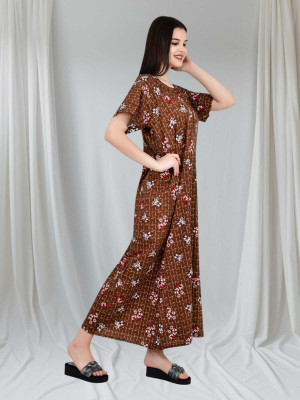 LDHSATI Women Nighty Set(Multicolor)