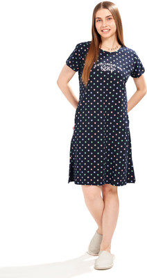 WEET Women Nighty(Dark Blue)