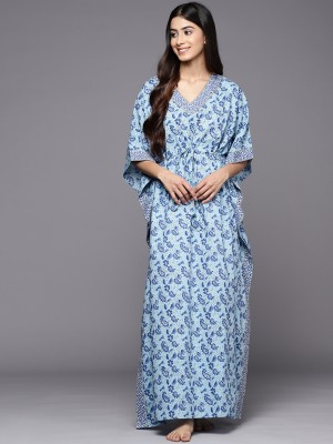 LIBAS Women Nighty(Blue)