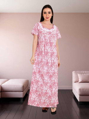 LDHSATI Women Nighty Set(Multicolor)
