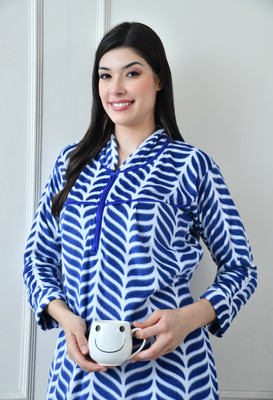 H&Y Women Nighty(Blue)