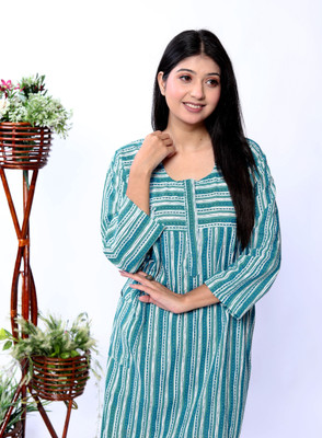 Anant Women Nighty(Blue)