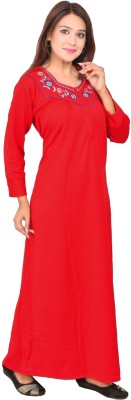 Magnen Women Nighty(Red)