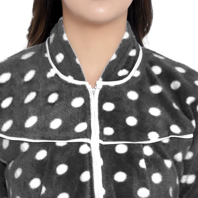 Gutthi Women Nightdress(Grey)