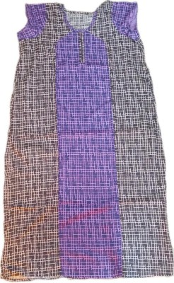 Apex Fashion Women Nighty(Purple)