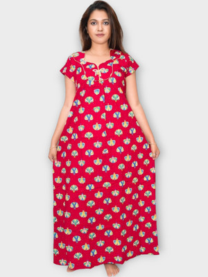 HOC Women Nighty(Pink)