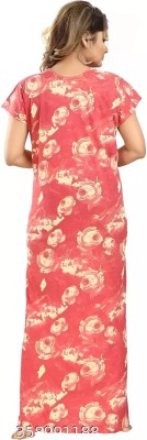 NOC Women Nightdress(Pink)