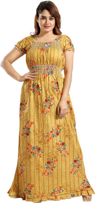 Nighty King Women Nighty(Multicolor)