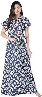 beauty Women Nighty(Dark Blue)