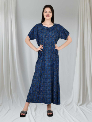 LDHSATI Women Nighty Set(Multicolor)