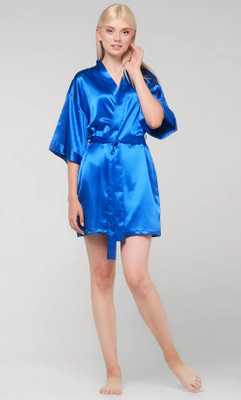 CELOSIA Women Robe(Blue)