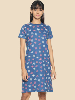 Kryptic Women Nighty(Blue)