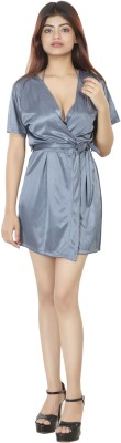 Nivcy Women Robe(Grey)