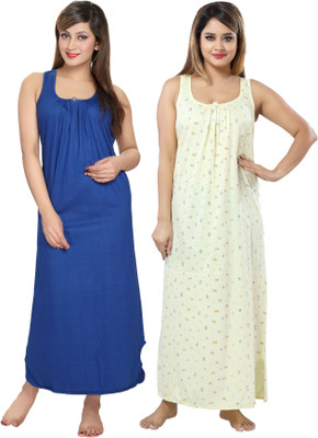 Nighty King Women Nighty(Multicolor)