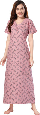 Dream, Women ultimate Desire Women Nighty(Multicolor)