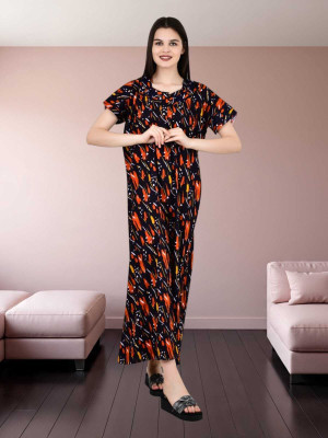 LDHSATI Women Nighty Set(Multicolor)