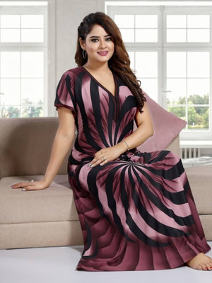 DreamBe Women Nighty(Multicolor)