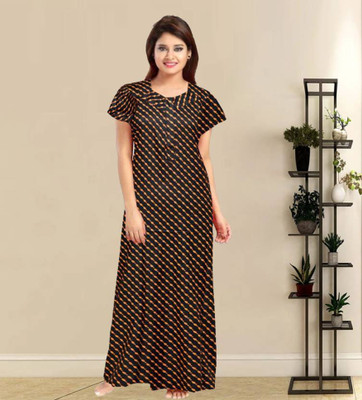 Hans Craft And Art Women Nighty(Multicolor)
