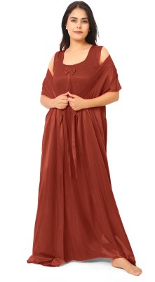 NOC Women Nighty(Brown)